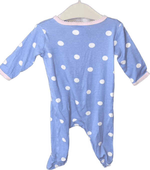 Gerber 0-3mo Blue Onesie with Bear Pajamas - Image 2